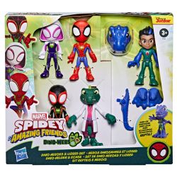 SPIDEY ET SES AMIS EXTRAORDINAIRES - SPIDEY ENSEMBLE DINO ET LÉZARD COLLECTION